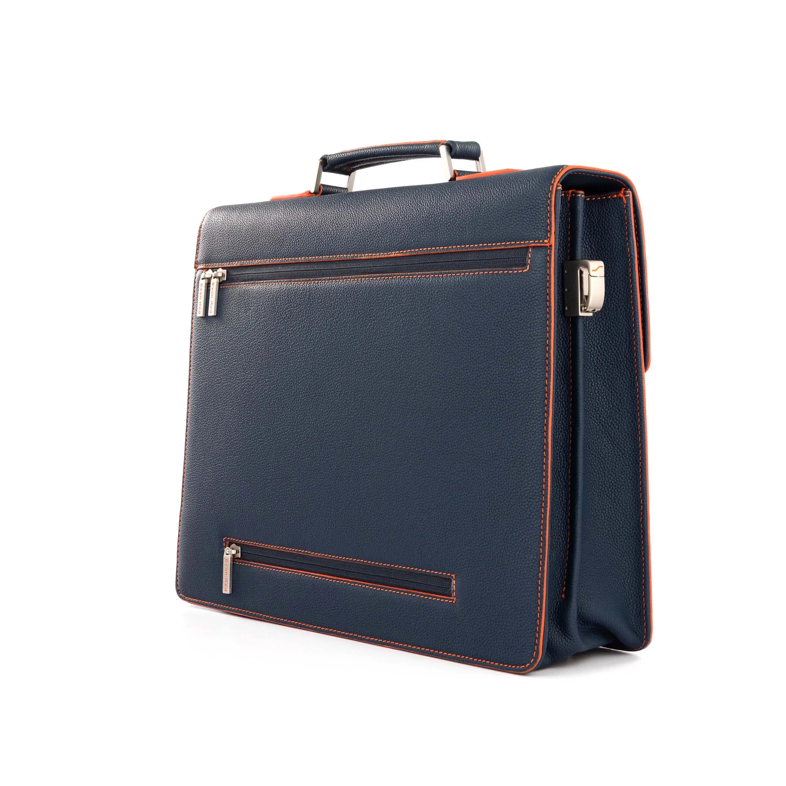 Petrol Blue Evan Red