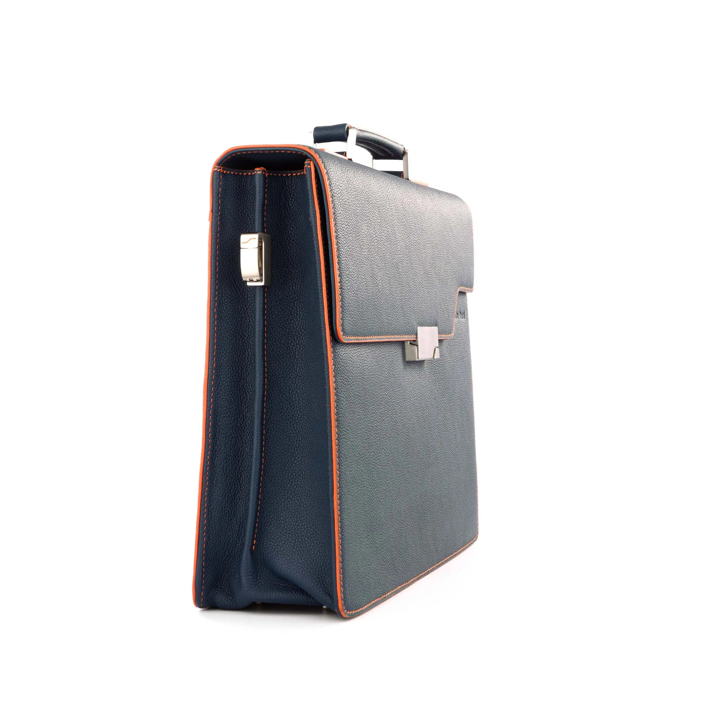 Petrol Blue Evan Red