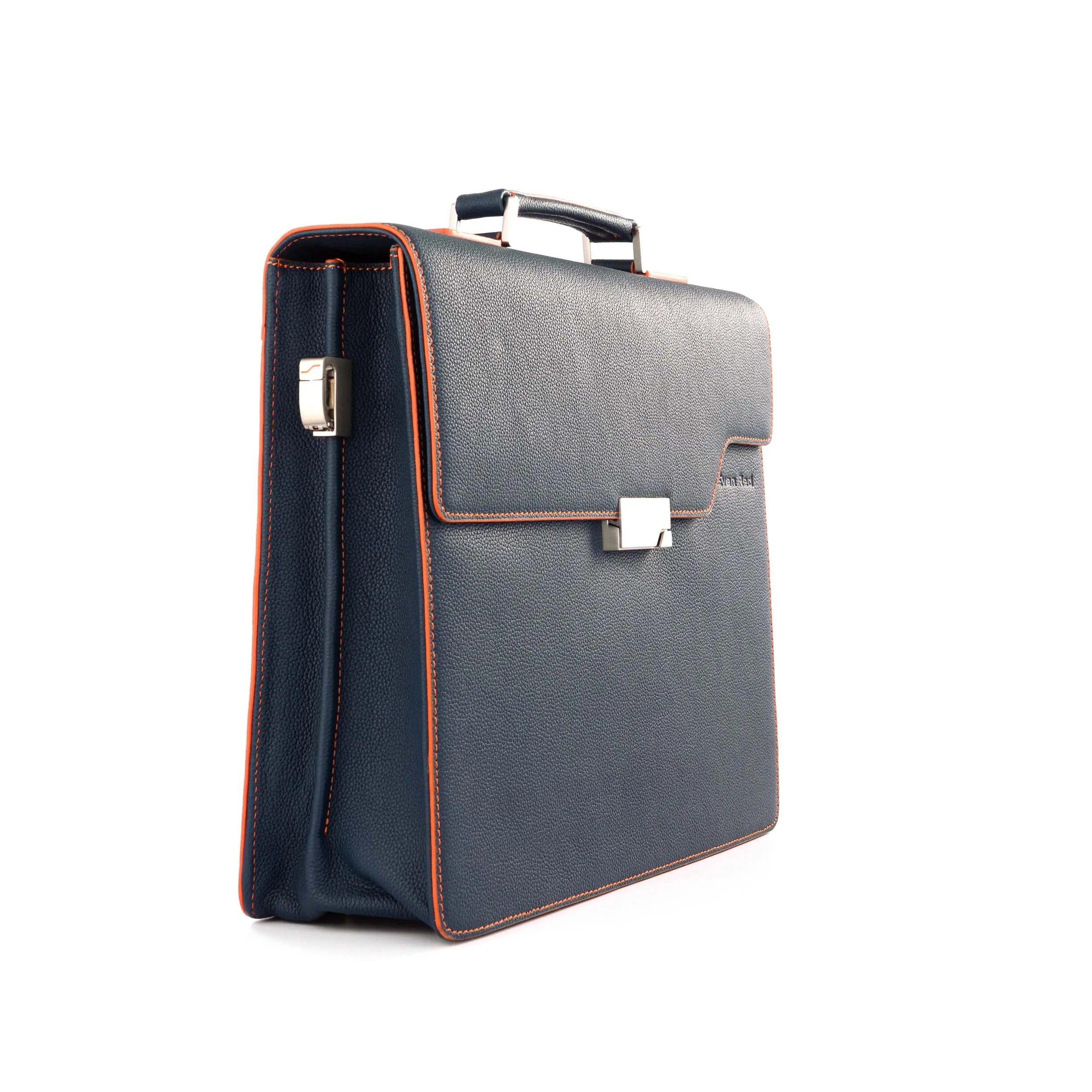 Petrol Blue Evan Red