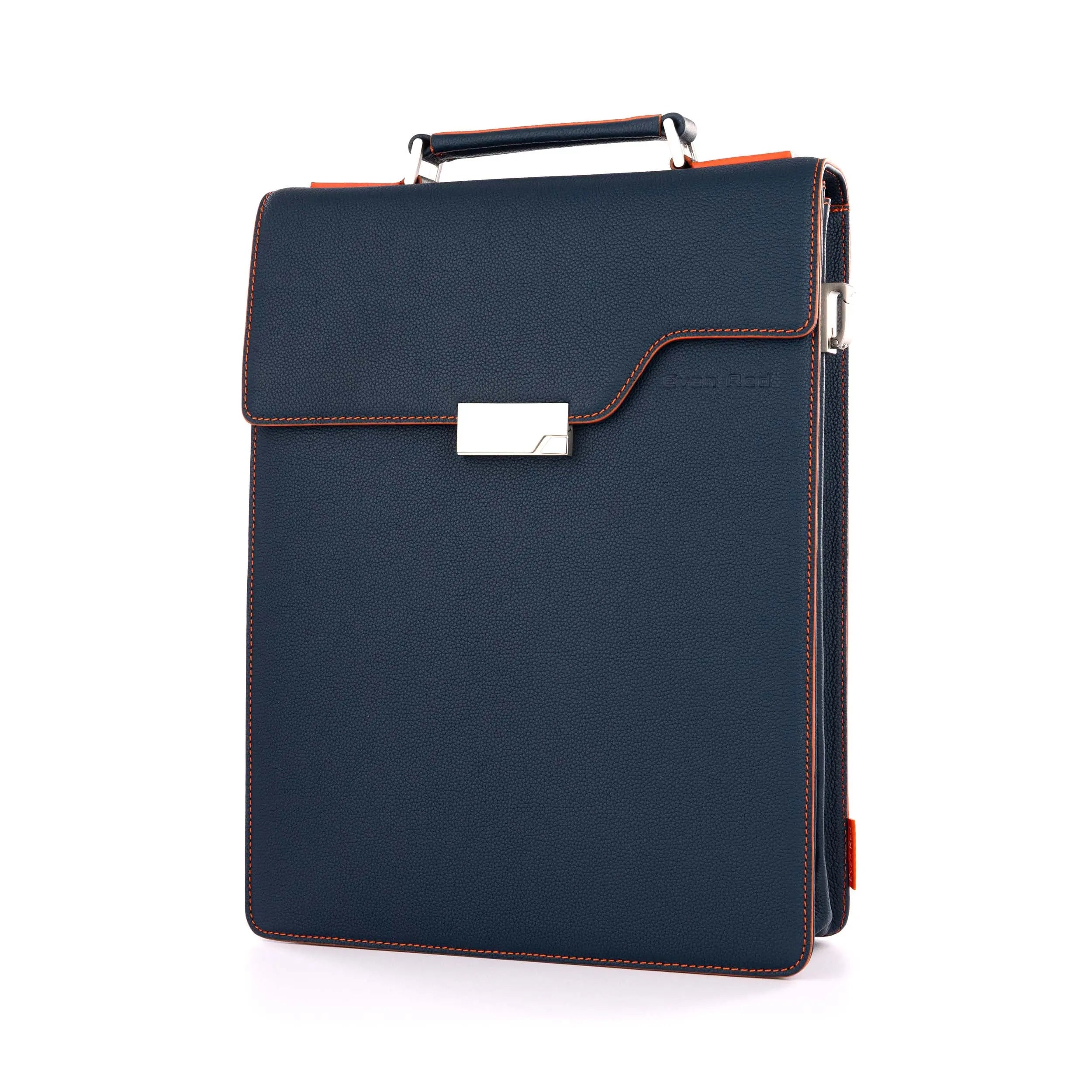 Petrol Blue Evan Red