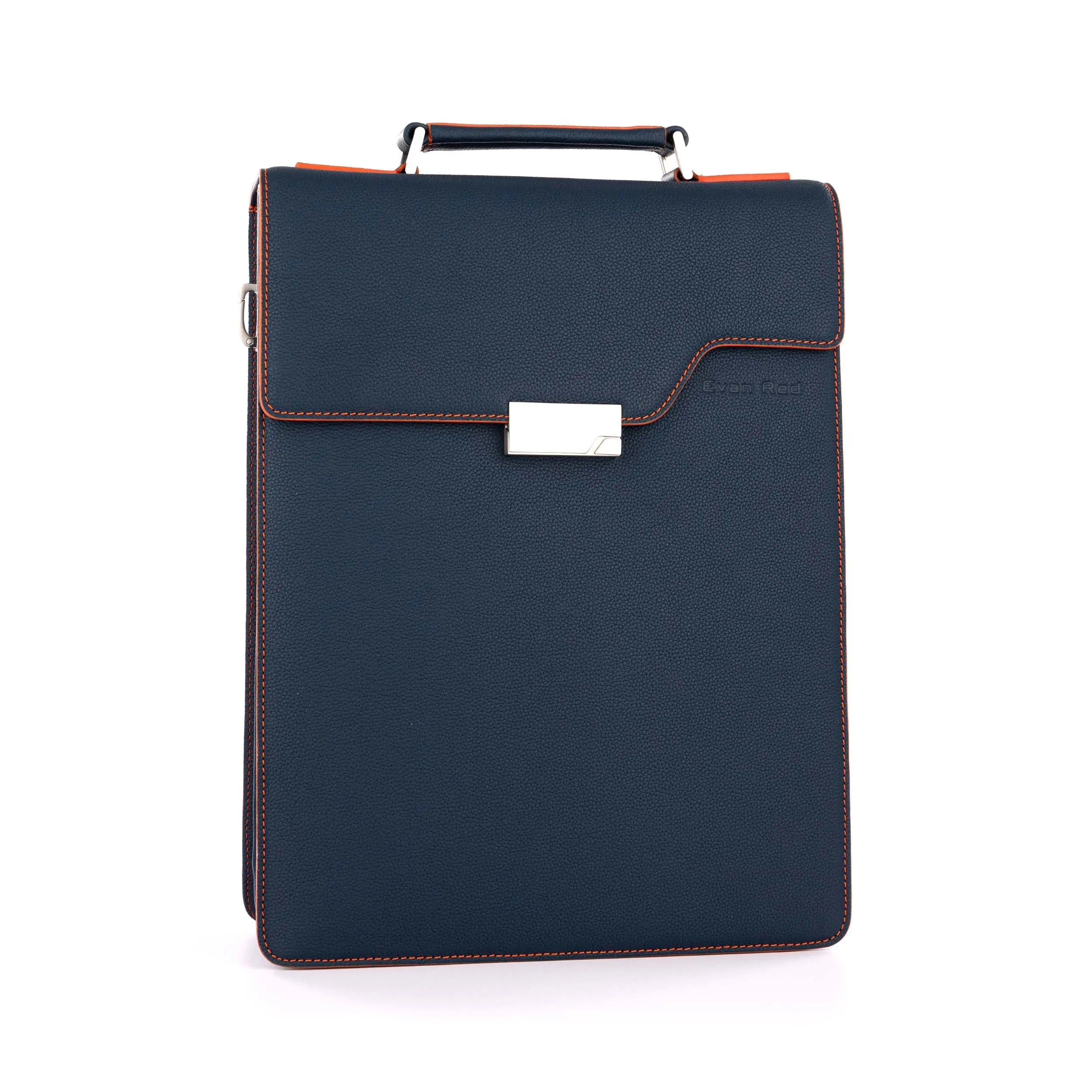 Petrol Blue Evan Red